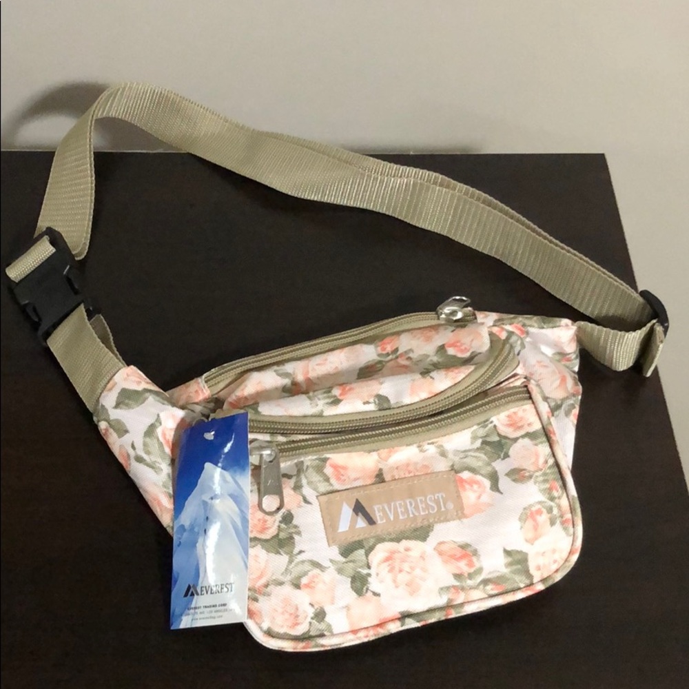 everest flower fanny pack